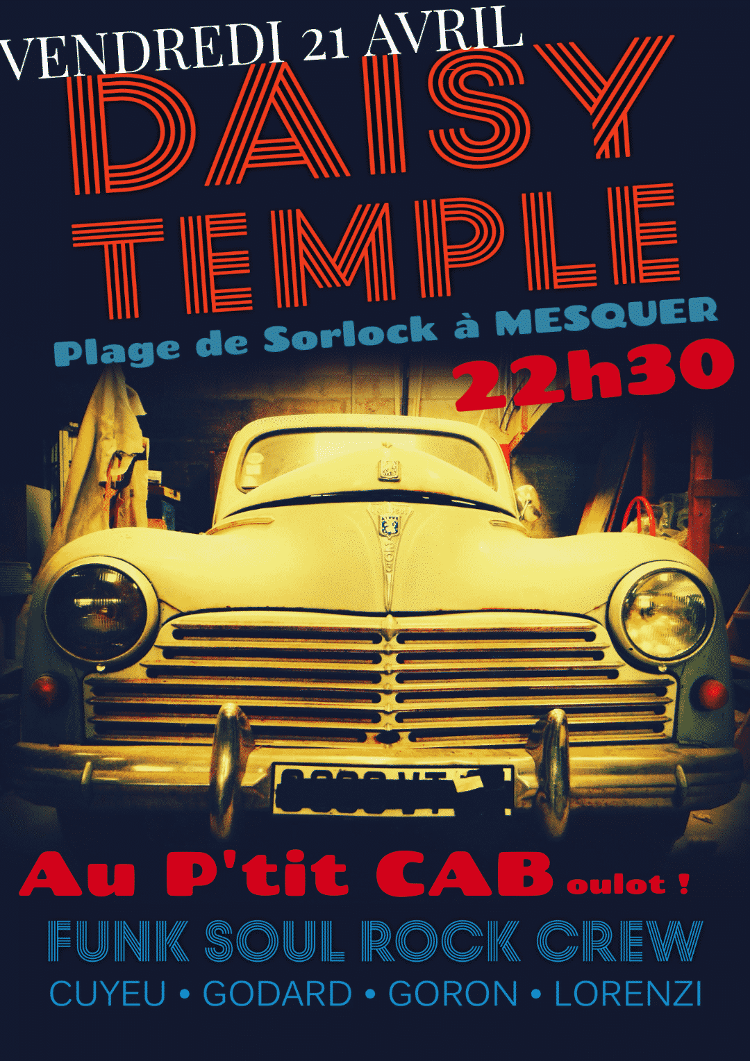 Daisy temple 2 Restaurant Brasserie Le P'tit Caboulot » Daisy temple