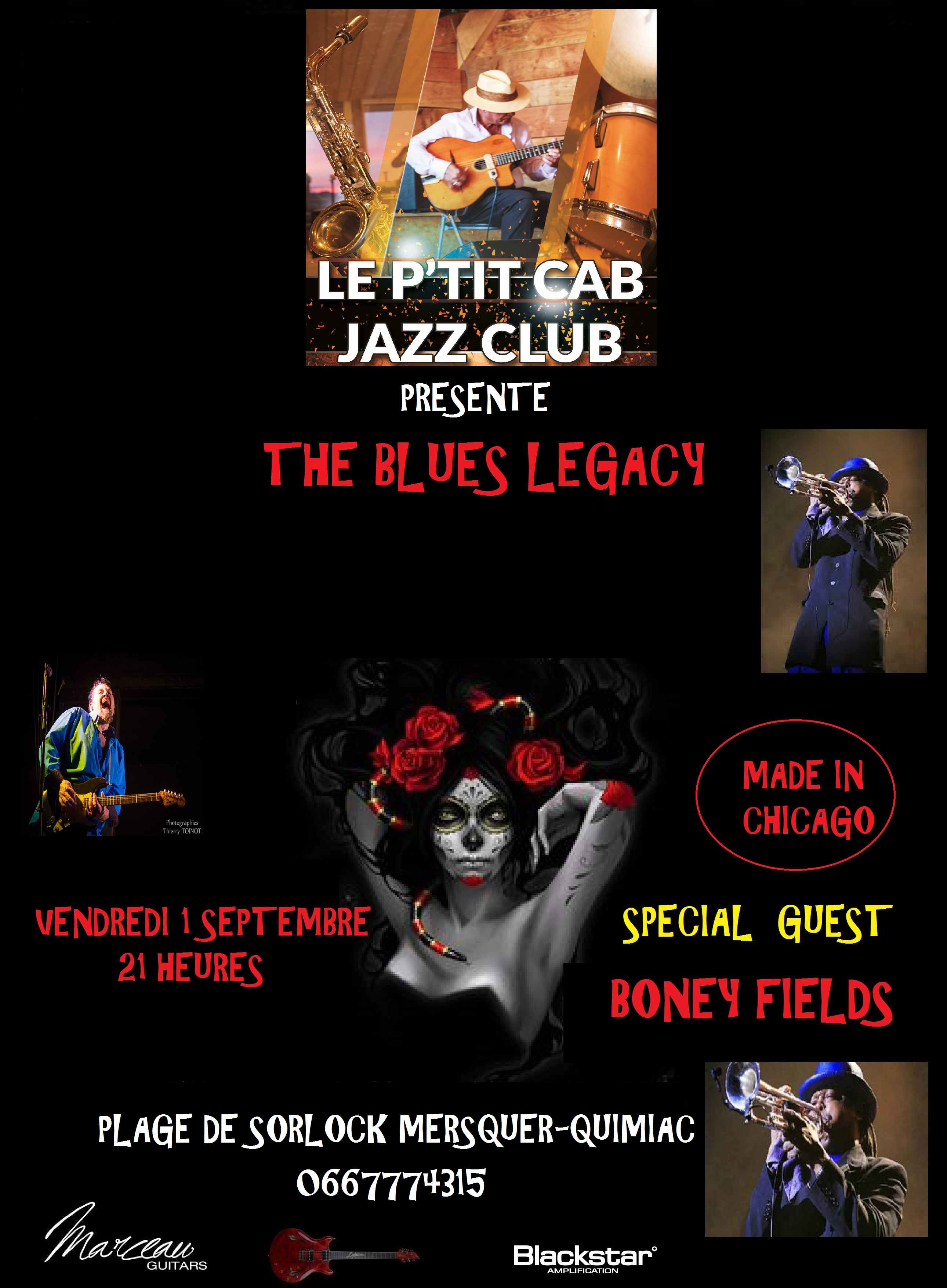 Soirée blues avec Boney field 2 Restaurant Brasserie Le P'tit Caboulot » Soirée blues avec Boney field