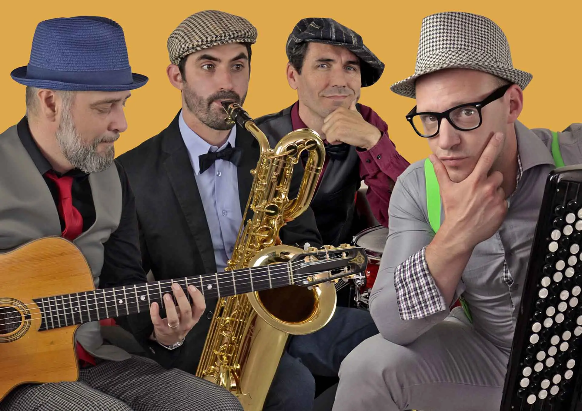 Swing Of France 2 Swing Of France « LA CONTRE ATTAQUE DU JAZZ MUSETTE » en concert au p'tit caboulot